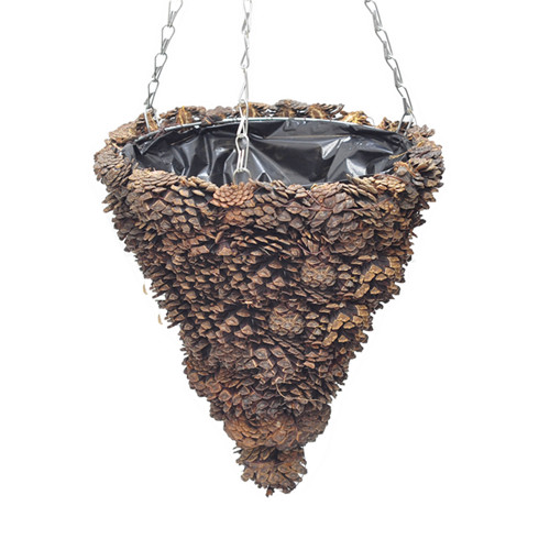 Pinecone hanging basket-RBC-12